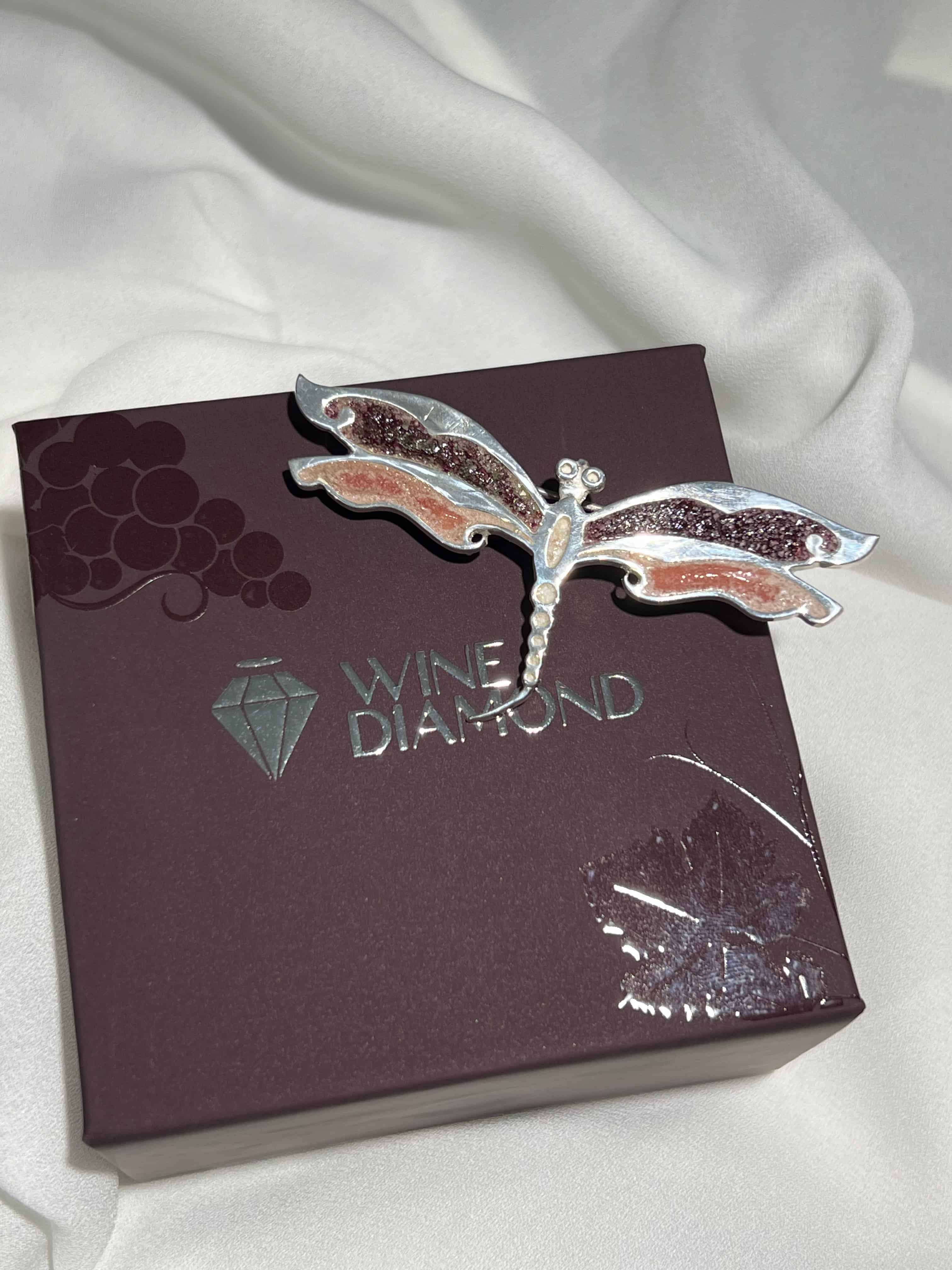 brooch "Dragonfly"