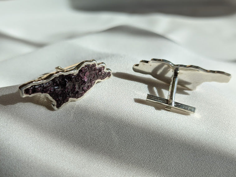 The author's cufflinks "Georgia"